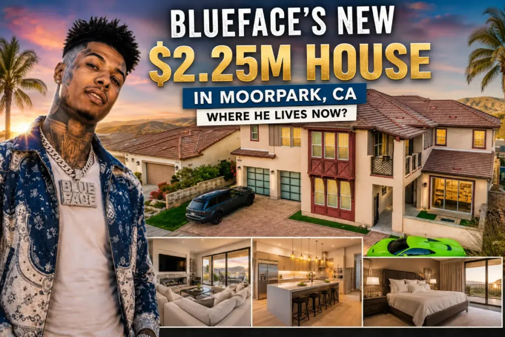 Blueface’s $2.25 million house in Moorpark, California