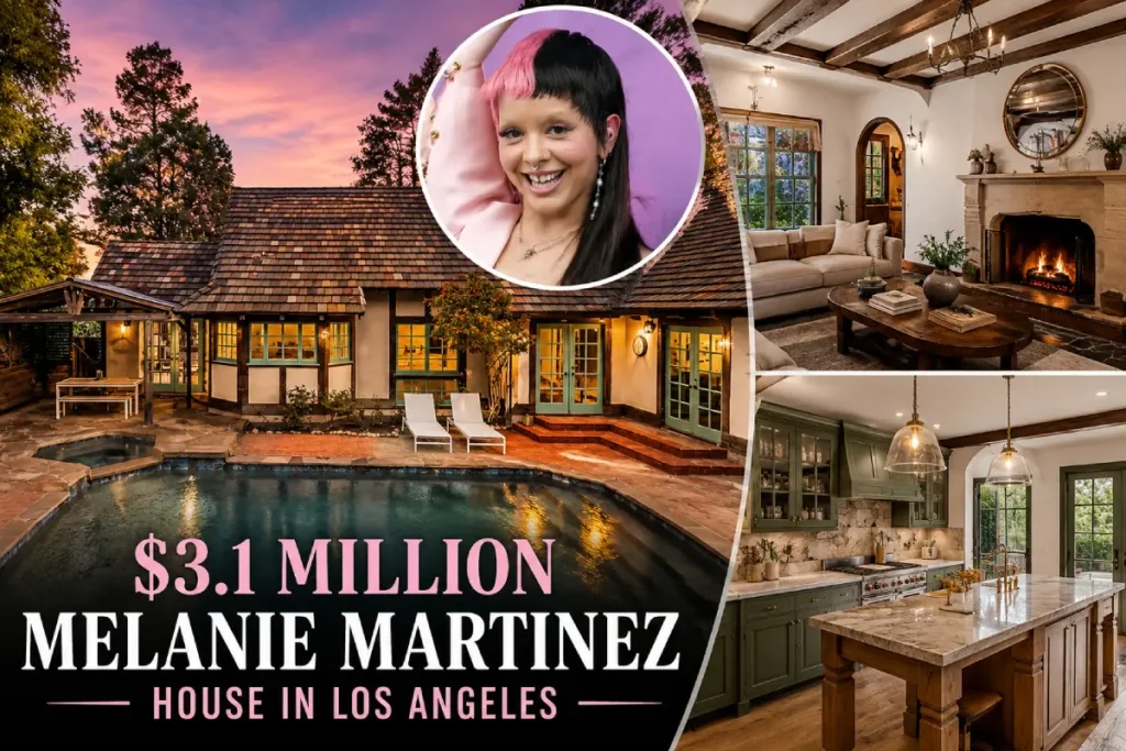 $3.1 million Melanie Martinez house in Los Angeles with pool and interiors