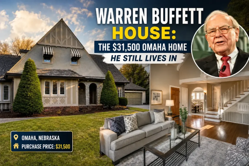 Warren Buffett house in Omaha, Nebraska