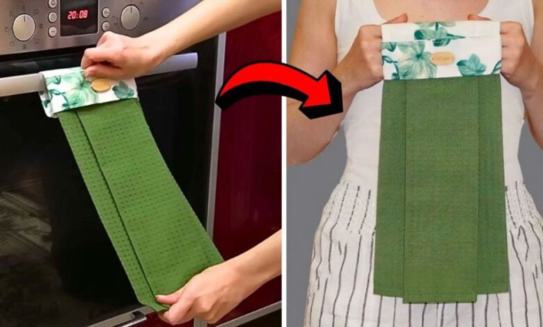 Creative Ways To Hang Kitchen Towels