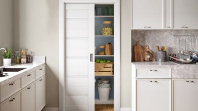 Invigorating Pantry Door Ideas for Smart Organization