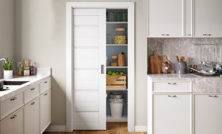 Invigorating Pantry Door Ideas for Smart Organization