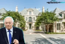 Jerry Jones house exterior - Mediterranean-style mansion in Highland Park, Dallas, Texas