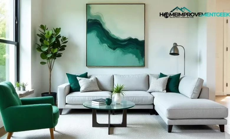 8 Stunning Grey and Green Lounge Ideas: Transform Your Living Space in 2025 - Home Decor | HomeImprovementGeek Image of , Home Decor, on HomeImprovementGeek.