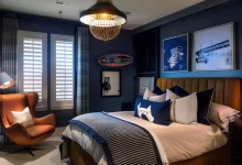 Male Bedroom Ideas - Contemporary design with wood, leather and minimalist elements for stylish men's rooms.