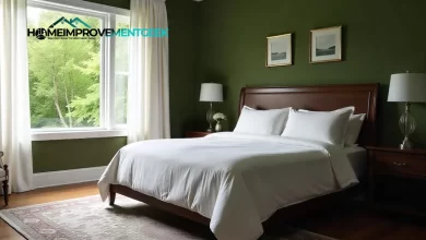 Olive Green Bedroom Ideas: Earthy tones, cozy textures, and modern design.