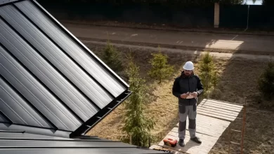 Professional roof inspections in Green Lane, PA checking for damage after a storm.