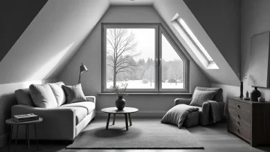 Modern living room with natural light and stylish decor, representing Faqlogin.com Home Improvement inspiration.