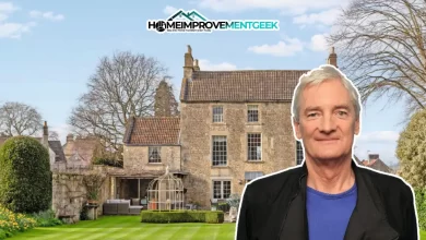 Exterior view of James Dyson House, a stunning Georgian mansion blending historic architecture with modern luxury and Dyson’s signature innovation.