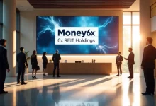 Money 6X REIT Holdings diversified real estate investment portfolio showing six property sectors