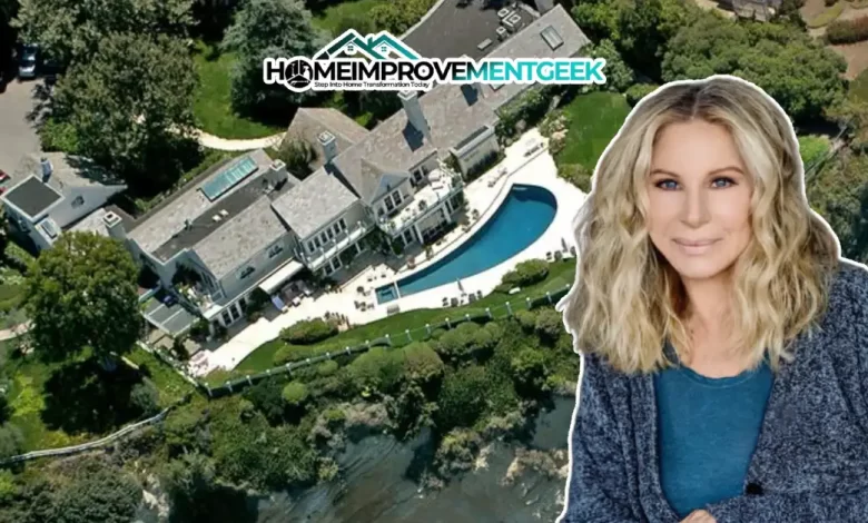 Barbra Streisand House 2025: Explored Layout and Design Features - Luxury Real Estate | HomeImprovementGeek Barbra Streisand house in Malibu features multiple luxury buildings, curved swimming pool, and meticulously landscaped gardens overlooking the Pacific Ocean