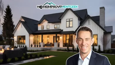 Luxury executive mansion representing Jimmy Levin House style and high-end residential architecture typical of finance industry leaders