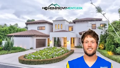 Matthew Stafford house compound in Hidden Hills California featuring multiple luxury mansions with pools, theaters and celebrity amenities worth over $50 million.