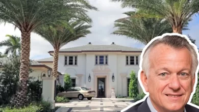 Paul Edgerley House luxury estate with palm trees and elegant Mediterranean architecture in premium location