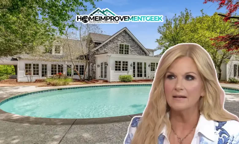 Trisha Yearwood House: Ultimate Layout Breakdown 2025 - Luxury Real Estate | HomeImprovementGeek Trisha Yearwood House featuring her Nashville home exterior, luxury pool, and scenic landscape in the background.