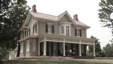 Frederick Douglass House at Cedar Hill - historic Victorian home with white columns and wraparound porch in Washington DC