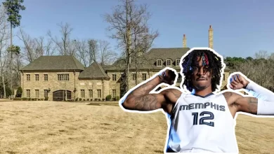 Ja Morant house mansion Tennessee flexing Memphis Grizzlies NBA star luxury estate