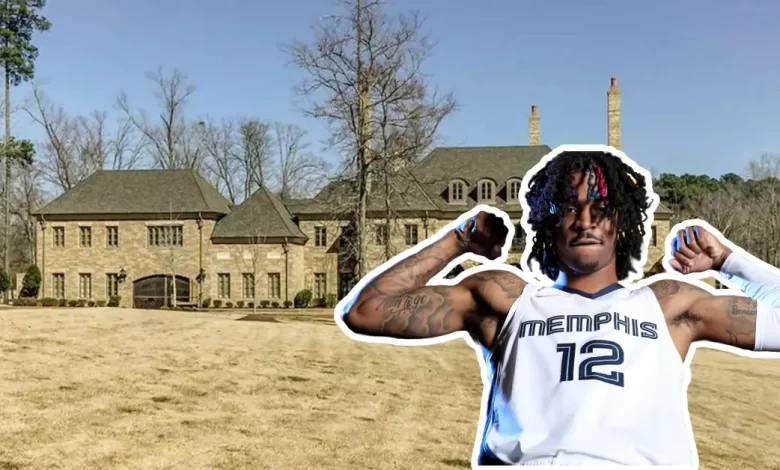 Ja Morant House: Inside the NBA Star's $3 Million Tennessee Mansion - Luxury Real Estate | HomeImprovementGeek Ja Morant house mansion Tennessee flexing Memphis Grizzlies NBA star luxury estate