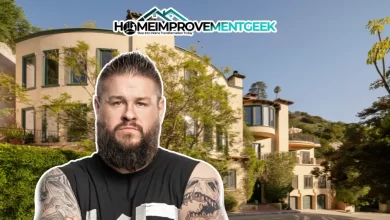 Kevin Owens House exterior with lush greenery and modern architectural design, showcasing the luxury home of the WWE superstar.