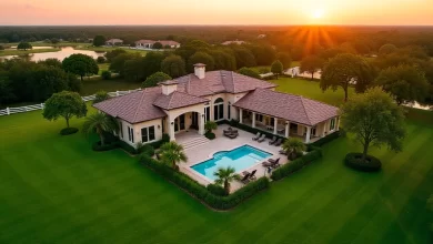 Luxury homes for sale Southwest Ranches Florida showing sprawling estate with horse paddocks and pool via Scott Schneider Group