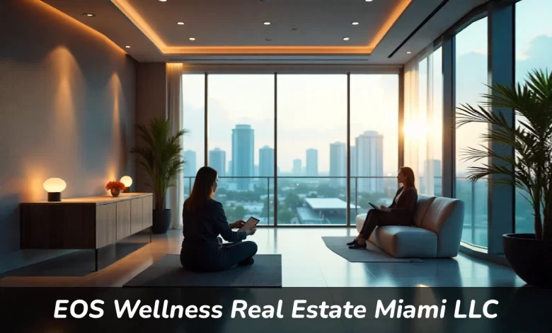 EOS Wellness Real Estate Miami LLC modern office building with wellness facilities in Miami