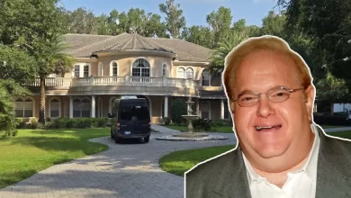 Lou Pearlman house exterior view Windermere Florida mansion Spanish style architecture luxury estate