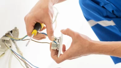 Licensed electrician providing electrical solutions for homes and businesses, ensuring safe and efficient power systems.