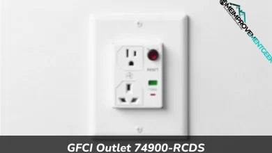 GFCI outlet 74900-RCDS white multi-configuration receptacle with test reset buttons and indicator light for international use