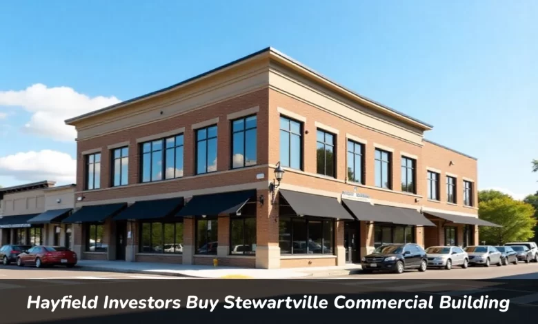 Stewartville commercial building downtown professional office property purchased by Hayfield investors