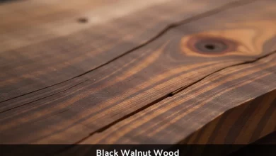 Black Walnut Wood grain showing rich brown color and natural texture for furniture making