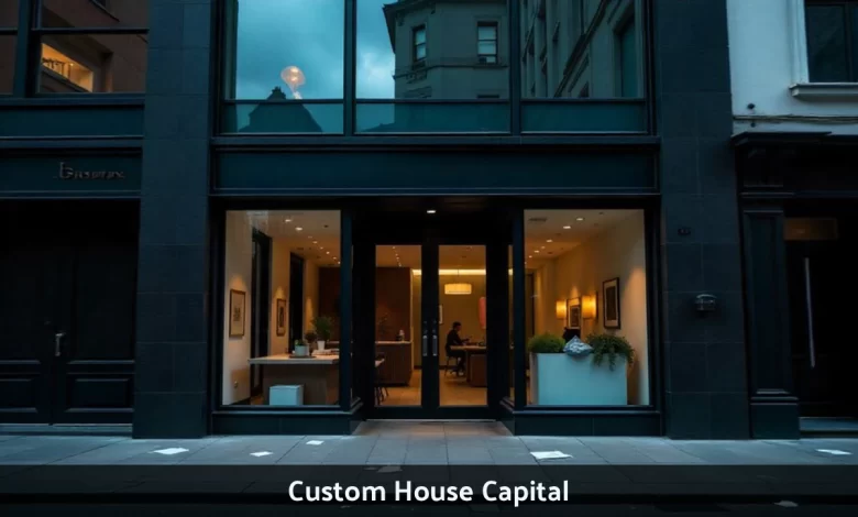 Custom House Capital Dublin office building representing the Irish investment firm that collapsed in 2011 after fraud scandal
