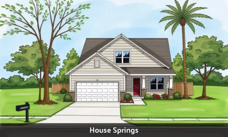 House Springs Missouri countryside with rolling hills homes and natural landscape in Jefferson County near St Louis