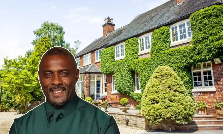 Idris Elba House hackney victorian red brick facade grade ii listed property east london