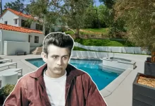 James Dean House at 14611 Sutton Street where he lived until 1955