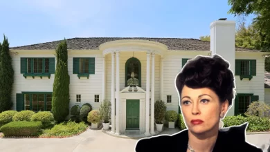 Mommie Dearest House at 355 South Mapleton Drive before demolition in Holmby Hills