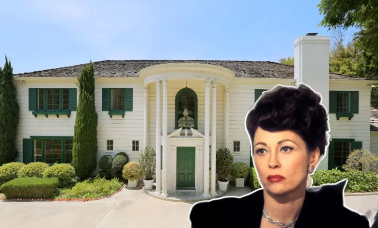 Mommie Dearest House at 355 South Mapleton Drive before demolition in Holmby Hills