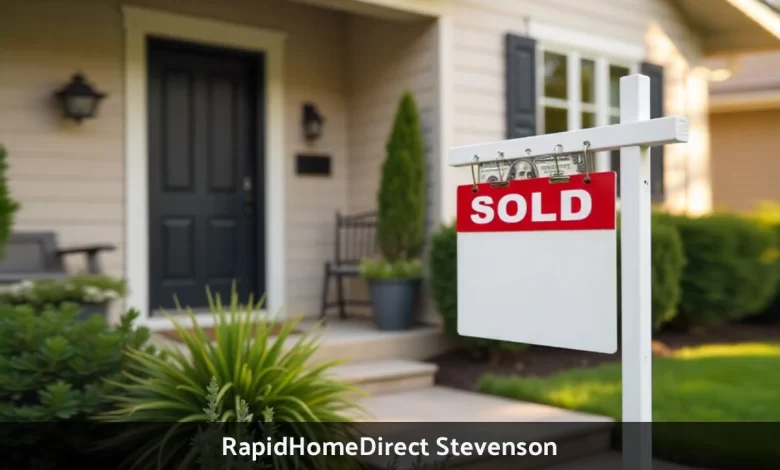 RapidHomeDirect Stevenson fast home buying service with sold house and quick cash offer