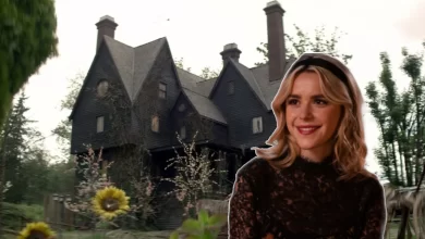 Sabrina Spellman house exterior showing Victorian architecture from 1996 series in Freehold New Jersey