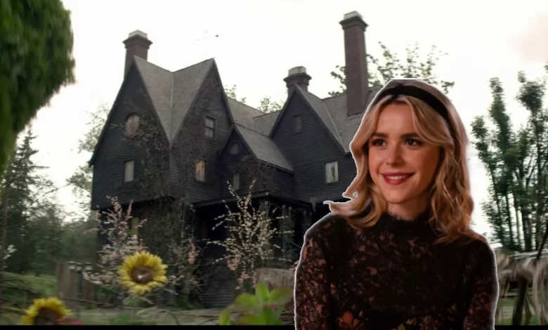 Sabrina Spellman house exterior showing Victorian architecture from 1996 series in Freehold New Jersey