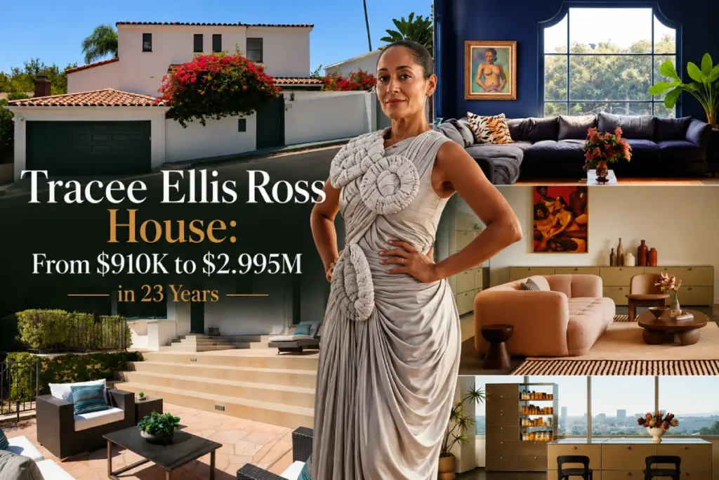 Tracee Ellis Ross house featuring her former Los Angeles home and stylish interiors