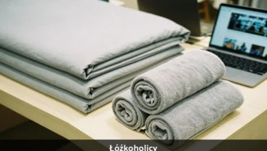 Lozkoholicy bedding sets and home textiles displayed with online shopping interface