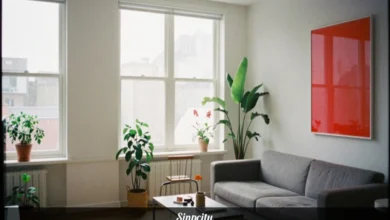 Sinpcity home decor living room with modern furniture neutral colors and smart storage solutions