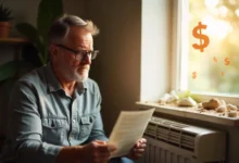 Homeowner Improve AC Efficiency by cleaning outdoor condenser unit and adjusting thermostat to reduce cooling costs