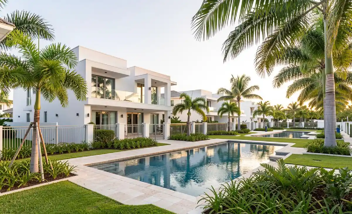 Modern villa for sale in Cap Cana Punta Cana with private pool and tropical garden