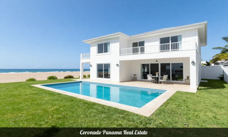 Beachfront home for sale in Coronado Panama real estate market with ocean view and private pool