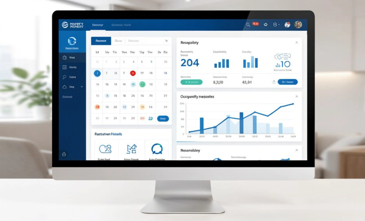 SynXis Property Hub dashboard displaying real-time hotel reservations and performance analytics