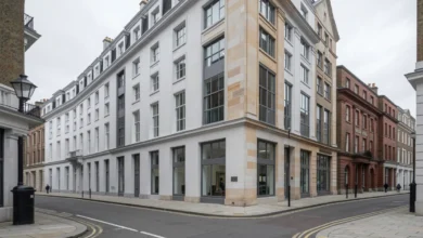 AEW Architects London studio located in Fitzrovia central London