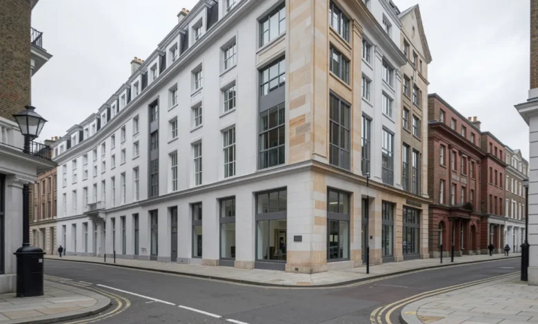 AEW Architects London studio located in Fitzrovia central London