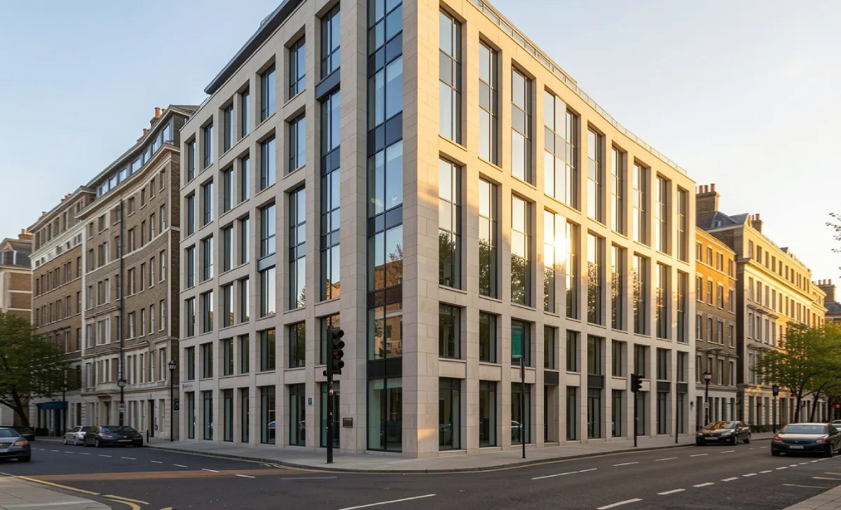 AEW Architects London office building in Fitzrovia central London