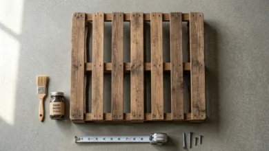 10 DIY pallet ideas using reclaimed wood for home and garden projects